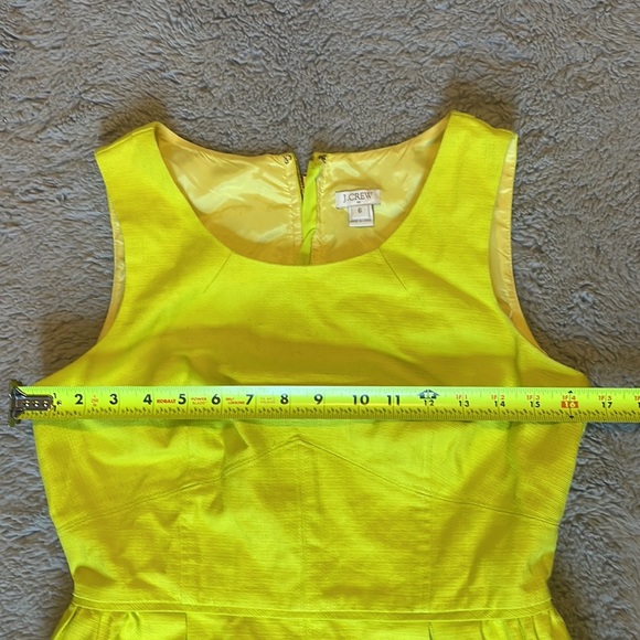 J crew 6 bright green dress - Picture 10 of 10